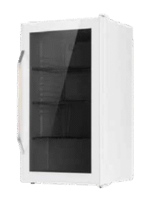 Nevera pequeña puerta cristal